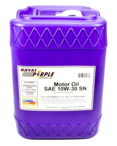 ROYAL PURPLE Synthetic Motor Oil 5 Gallon Jug 10W30 - 05130 - Picture 1 of 1