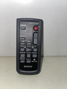 Telecomando OEM SONY RMT-830 per videocamere SONY - TESTATO, FUNZIONANTE - Foto 1 di 2