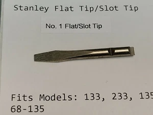 Stanley Yankee No. 331 No.1 Ranura Plana Ranura Broca 133 135 233 68-135 - Imagen 1 de 6