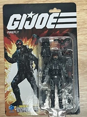 "Figura de acción Hiya Toys Exquisite Mini G.I.Joe Firefly GI Joe escala 1/18 4""" Foto 1 de 2
