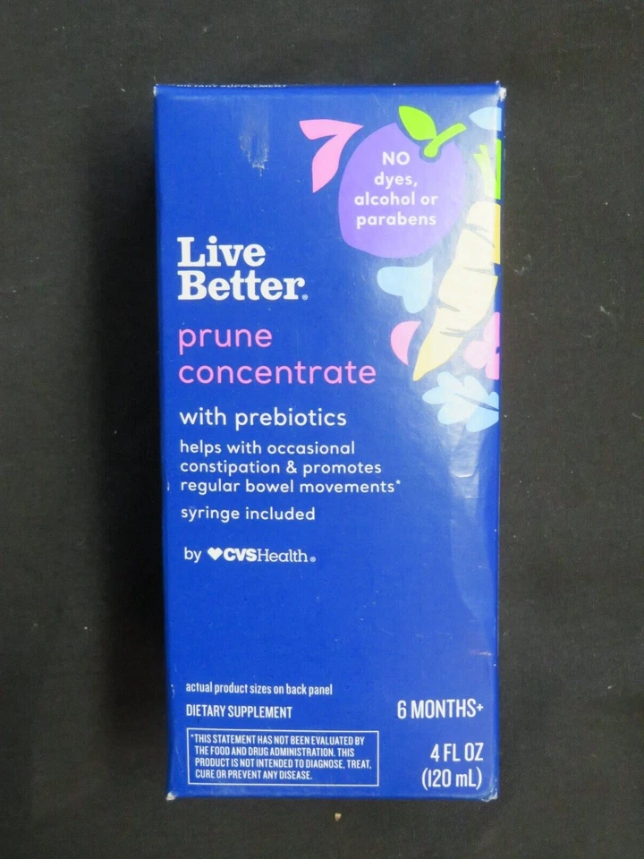 Concentrado de ciruela Live Better con prebióticos bebé 6 meses + 4 OZ Foto 1 de 1