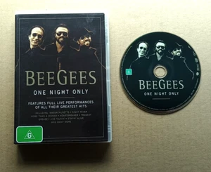 The Bee Gees - One Night Only (1997) Region Free DVD - Music Concert - VGC - Picture 1 of 5