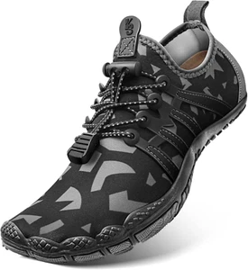 Water Shoes Men, Unisex Barefoot Aqua Shoes for Men Women Hiking Swimming Shoe - Picture 1 of 9