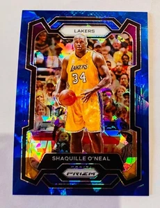 Shaquille O'Neal 2023-24 Panini Prizm Blue Ice Prizm /125 - Picture 1 of 1