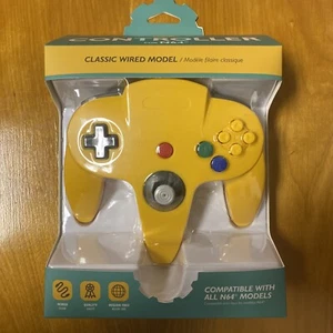 Tomee Controller for N64 Yellow New - Picture 1 of 2