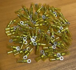 MOLEX 0191640063 SC-228-10 Perma-Dichtung GELBER RINGKLEMME #10 (100 Stck. = 1 Set) - Bild 1 von 2