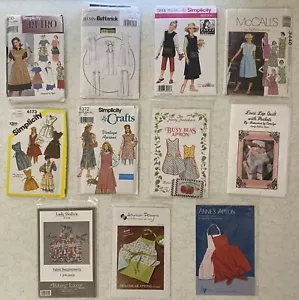 10 MuuMuu style dress Lot Uncut Sewing Patterns size S Simplicity McCalls - Picture 1 of 1