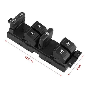 PULSANTE ALZACRISTALLI ELETTRICI V W SEAT -> G o l f <- 4 5 Bora P assat B5 - Foto 1 di 4
