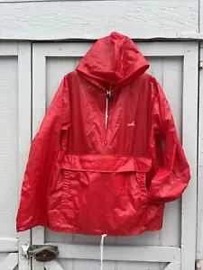 Sperry Top Sider Rain Windbreaker Hood Jacket M Packs In Pocket Like A Bag Tote - Picture 1 of 20