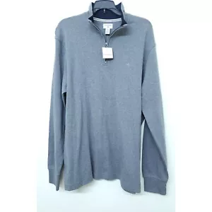 Dockers Maglione Uomo Manica Lunga Quarto Zip Large - Nuovo - Foto 1 di 4