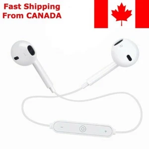 Bluetooth Headset Wireless Earphone Sport Stereo Headphones Earbuds With Mic - Photo 1 sur 10