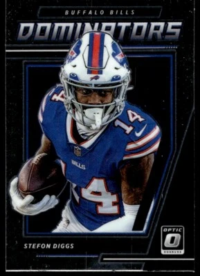 2021 Donruss Optic Dominators Stefon Diggs Buffalo Bills #DM-SD - Image 1 of 2