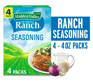 4 Pack Original Ranch Salad Dressing and Seasoning Mix Gluten Free - Picture 1 of 4
