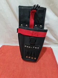 PRO TEK PROFESSIONAL TOOL HOLDER +DRILL BELT FITTING IN EXCELLENT CONDITION - Picture 1 of 11