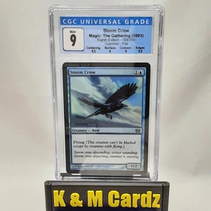 MTG - 8th Edition - Storm Crown - Foil - Graded - CGC 9 - Picture 1 of 9