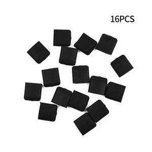 Kitchen Rubber Bumpers Black Pan Rubber Bumpers Replacement Rubber Tips - Picture 1 of 24