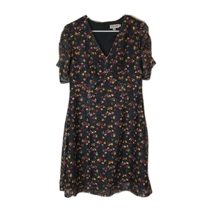 Vestido Molly Bracken Mujer Talla XL Negro Encaje Coloridos Corazones Manga Corta - Imagen 1 de 7