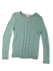 Laura Scott Pullover Maglione Blu Medium Petite - Foto 1 di 2