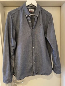 Schönes Tommy Hilfiger Denim Herren Hemd, Größe: M, Blau, Baumwolle - Bild 1 von 5
