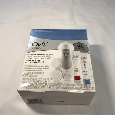 OLAY ProX Microdermabrasión Sistema de Limpieza Avanzado Limpiador Pulidor Sellado Foto 1 de 4