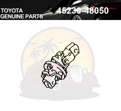 MONTAJE DE JUNTA UNIVERSAL EJE DE DIRECCIÓN ORIGINAL TOYOTA LEXUS RX330/350/400h Foto 1 de 1