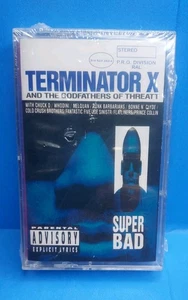 TERMINATOR X Super Bad SEALED CASSETTE Public Enemy Ice Cube Ice-T Whodini 1994 - Picture 1 of 3