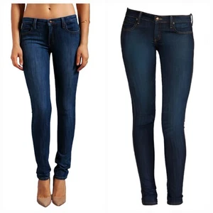 Frankie B. Y2K Ultra Low Rise Skinny Jeans Size 24 - Picture 1 of 11