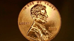 RARE Error Gem 2023 D Lincoln Shield Penny Lapel Cracked Die RARE Modern Error - Picture 1 of 15