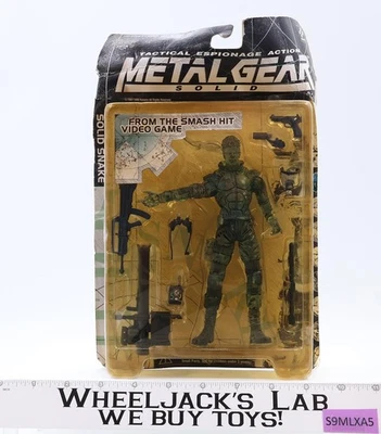 Solid Snake Variante Transparente Metal Gear Solid 1998 McFarlane Toys NUEVO MOSC Foto 1 de 4