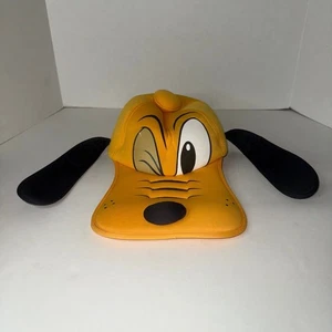Disney Parks Pluto Plüsch Schaumstoff Hut Pluto’s Head Cap Mütze Erwachsene Einheitsgröße - Bild 1 von 8