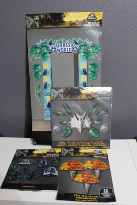 Lot of JURASSIC WORLD Party Decor Door Decoration Arch Wall Dinosaur NEW - Image 1 of 4