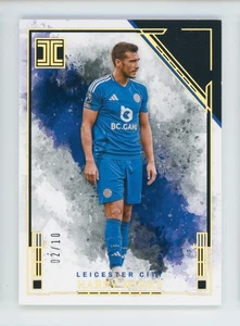 2024-25 Harry Winks Panini Impeccable Premier League Gold Leicester City 2/10 - Picture 1 of 3