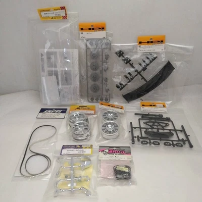 HPI ABC Hobby RC Car Parts Lot 9pcs Unopened 3772 73513 85608 85612 RH-262 62740 - Image 1 of 4