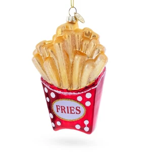 Ornamento in vetro con patatine fritte - Foto 1 di 4