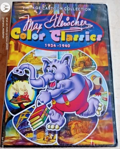 NEW SEALED MAX FLEISCHER COLOR CLASSICS DVD - Foto 1 di 2