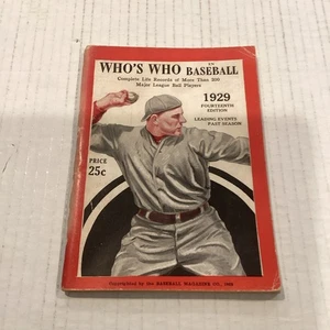 1929 Who’s Who Baseball Bob O’Farrell NL MVP Titelbild - Bild 1 von 7