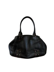 Cole Hann Leather Shoulder Bag Purse Black Size 9x13 Good Condition ๐ - Picture 1 of 14