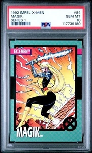 1992 Impel X-Men | Magik #84 EX X-Men | PSA 10 GEM MT - Picture 1 of 2