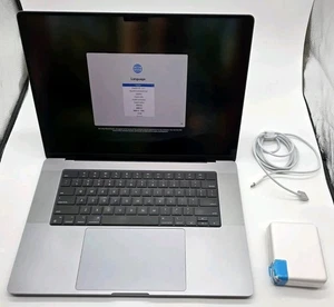 Apple MacBook Pro 16" 2021 M1 Pro 10C CPU 16C GPU 32GB RAM 512GB SSD 88% BH - Imagen 1 de 24
