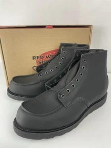 Red Wing 8074 klassische Mokassins schwarz Harness Leder Herren Größe 11 D Sekunden - Bild 1 von 16
