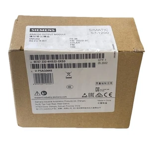 6ES7 232-4HB32-0XB0 NEU SIEMENS 6ES7232-4HB32-0XB0 S7-1200 Analog Output Module - Bild 1 von 4
