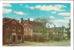 Vintage Postkarte Woodstock, Vermont - Bild 1 von 2