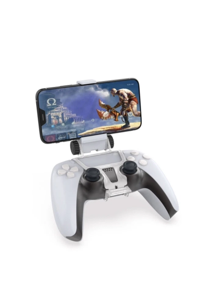 PS5 Controller Phone Clip Holder Clamp Mount Bracket for Sony PlayStation 5 PS5 - Image 1 of 4