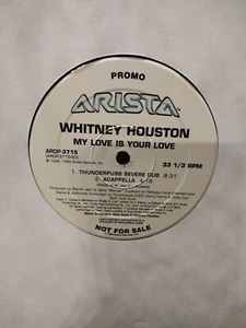 WHITNEY HOUSTON MY LOVE IS YOUR LOVE REMIXES DOUBLE VINYL LP PROMO ACAPPELLA - Picture 1 of 4