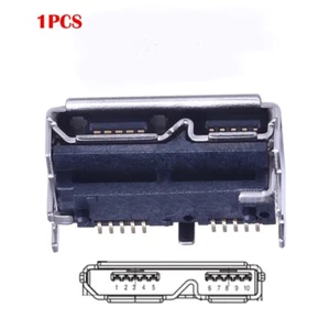1PCS Presa Micro USB 3.0 10pin Femmina Presa SMT 5,2mm per Hard Disk SSD - Foto 1 di 5