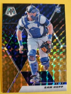 2021 Panini Mosaic FOTL Sam Huff Rookie RC Blue Gold Prizm #’d 8/9 Rangers SSP! - Picture 1 of 2