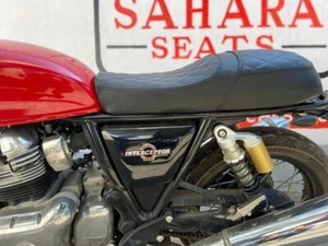 Sahara Seats Royal Enfield Interceptor 650 Custom/modified Cafe Racer Style Seat - Bild 1 von 4