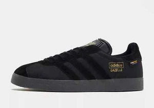 Adidas Originals Gazelle Cordura Black/Grey Trainers-ALL SIZES-Genuine-IE3179 - Picture 1 of 15