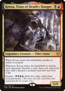 Kroxa, Titan of Death's Hunger (221) Theros Beyond Death THB MTG Magic - Picture 1 of 6