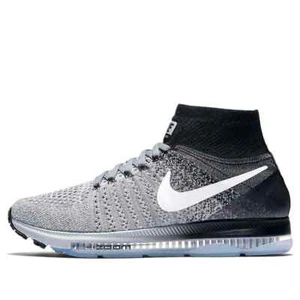 Nike Zoom All Out Flyknit Shoes Size 8.5 Running Sneakers Womens 845361-003 Gray - Picture 1 of 6